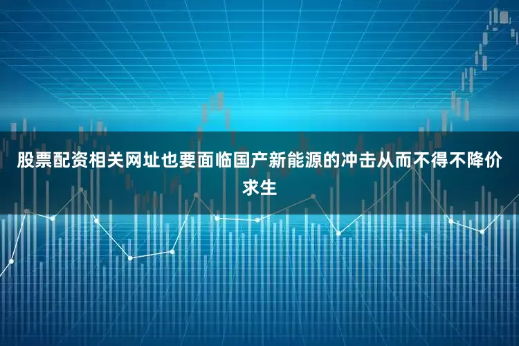 股票配资相关网址也要面临国产新能源的冲击从而不得不降价求生
