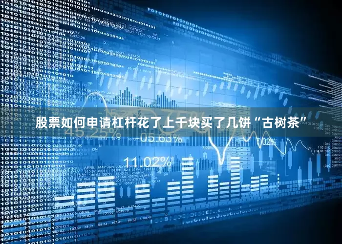 股票如何申请杠杆花了上千块买了几饼“古树茶”