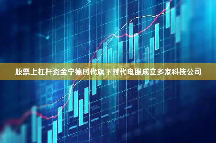 股票上杠杆资金宁德时代旗下时代电服成立多家科技公司